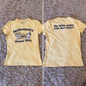 Vintage 80s McDonalds fries come with that ? Tee L